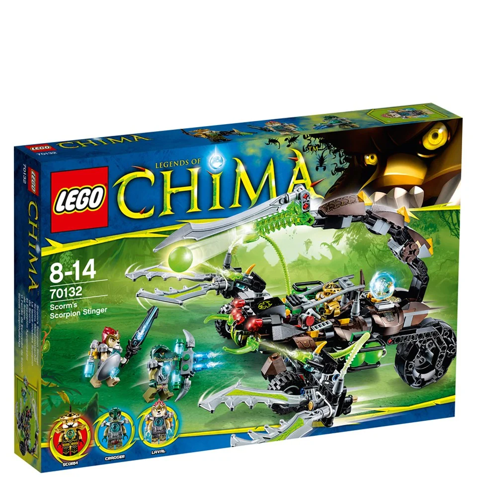 LEGO Chima: Scorm's Schorpioensteker (70132) Afbeelding 1
