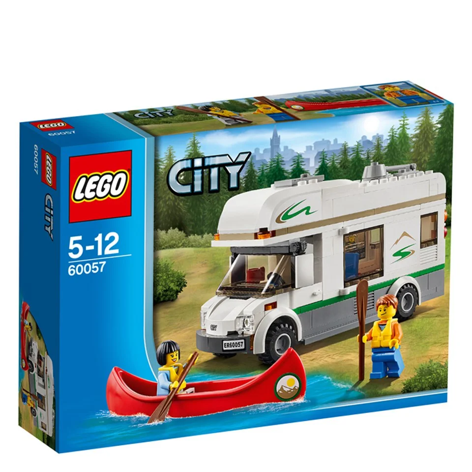LEGO Stad Geweldige Voertuigen: Caravan (60057) Afbeelding 1