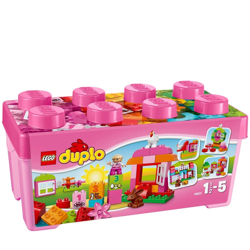 LEGO DUPLO: LEGO® DUPLO® alles-in-één roze doos (10571) Afbeelding 1