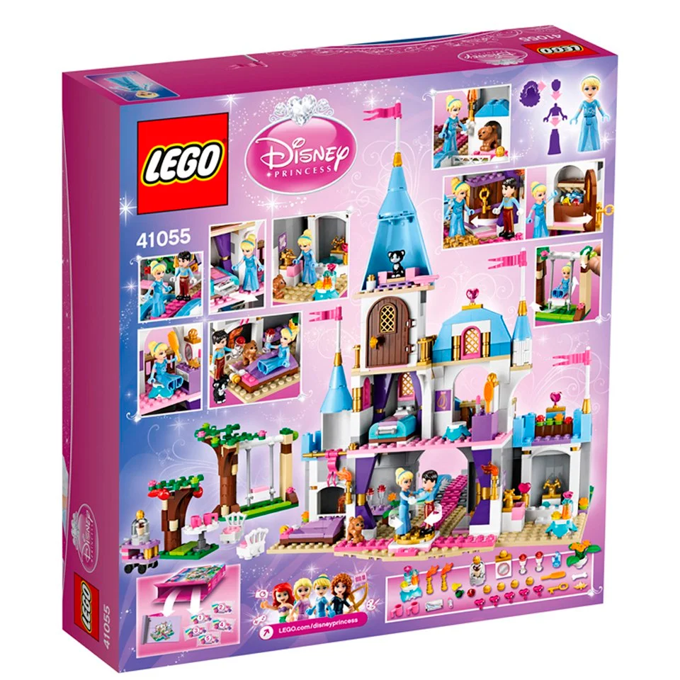 LEGO Disney Princess: Assepoesters romantische kasteel (41055) Afbeelding 1