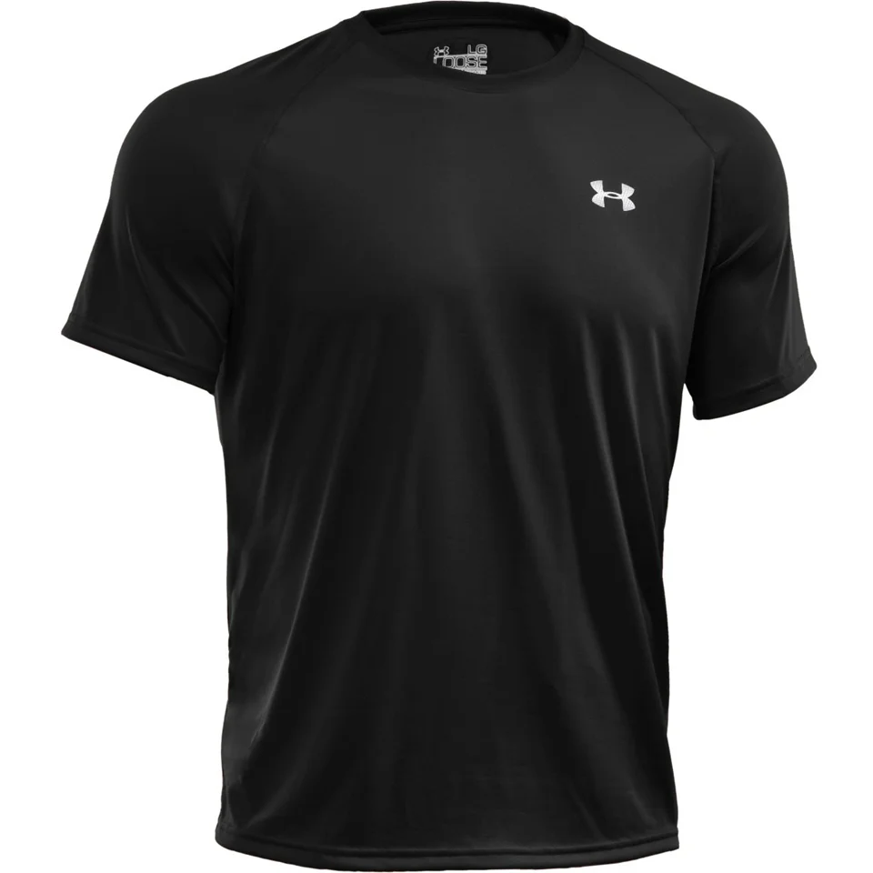 Under Armour Men's Tech T-Shirt - Black - S - Zwart Afbeelding 1