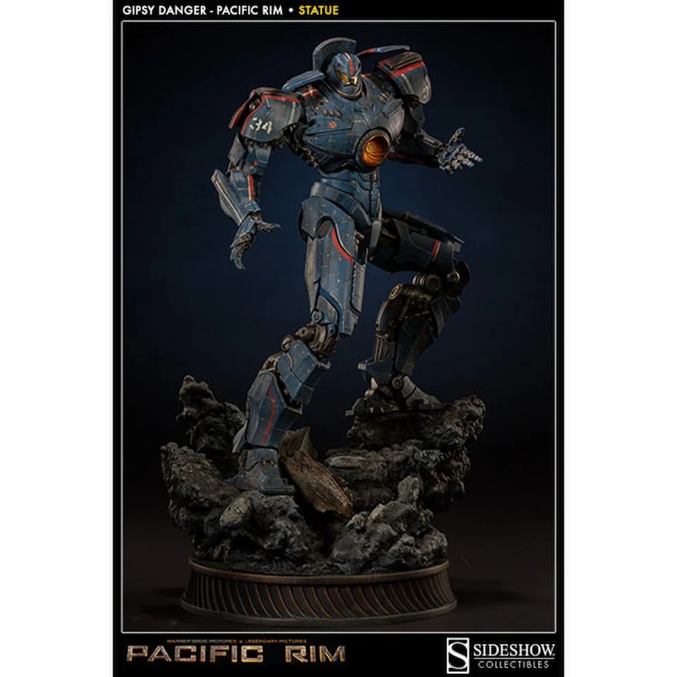 Sideshow Collectibles Pacific Rim Gipsy Danger 20 Inch Statue Afbeelding 1