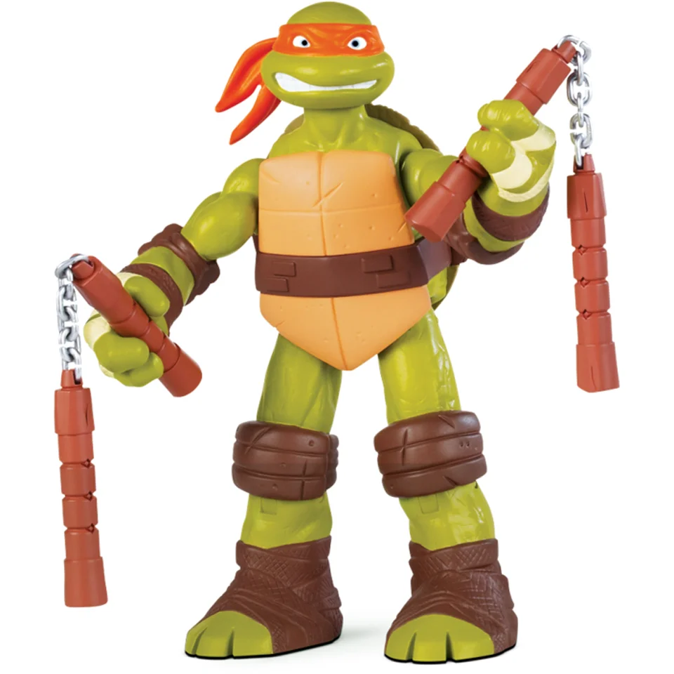 Teenage Mutant Ninja Turtles Michelangelo Battle Shell Action Figure Afbeelding 1