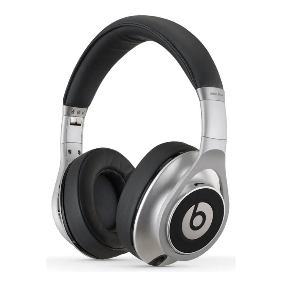 Beats by Dr. Dre Executive Over Ear Headphones - Silver - Manufacturer Refurbished Afbeelding 1