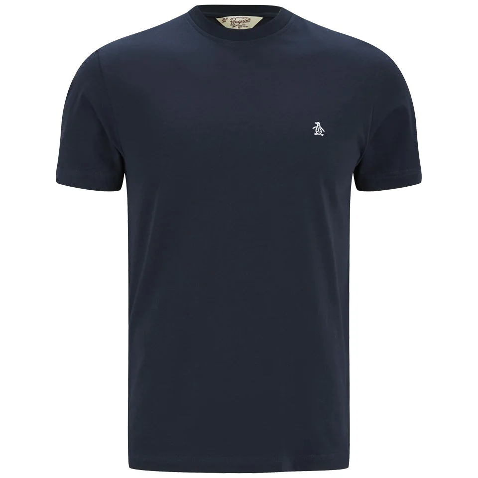 Original Penguin Men's Embroidered T-Shirt - Sapphire - S - Blauw Afbeelding 1