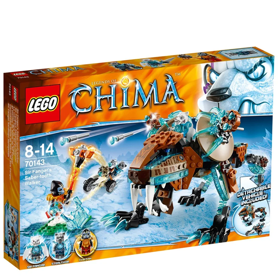 LEGO Chima: Sir Fangar's Saber-tooth Walker (70143) Afbeelding 1