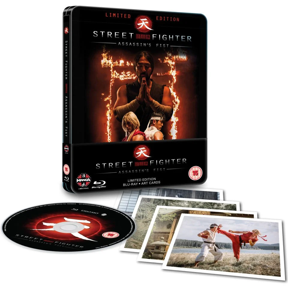 Street Fighter: Assassin’s Fist - Limited Edition Steelbook (Inclusief Art Cards) Afbeelding 1
