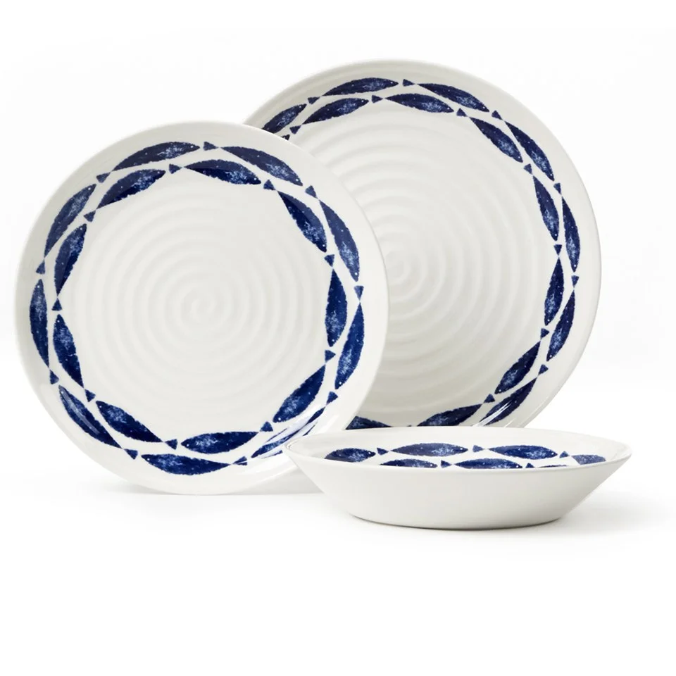 Sieni Fishie On A Dishie 12 Piece Dining Set Afbeelding 1