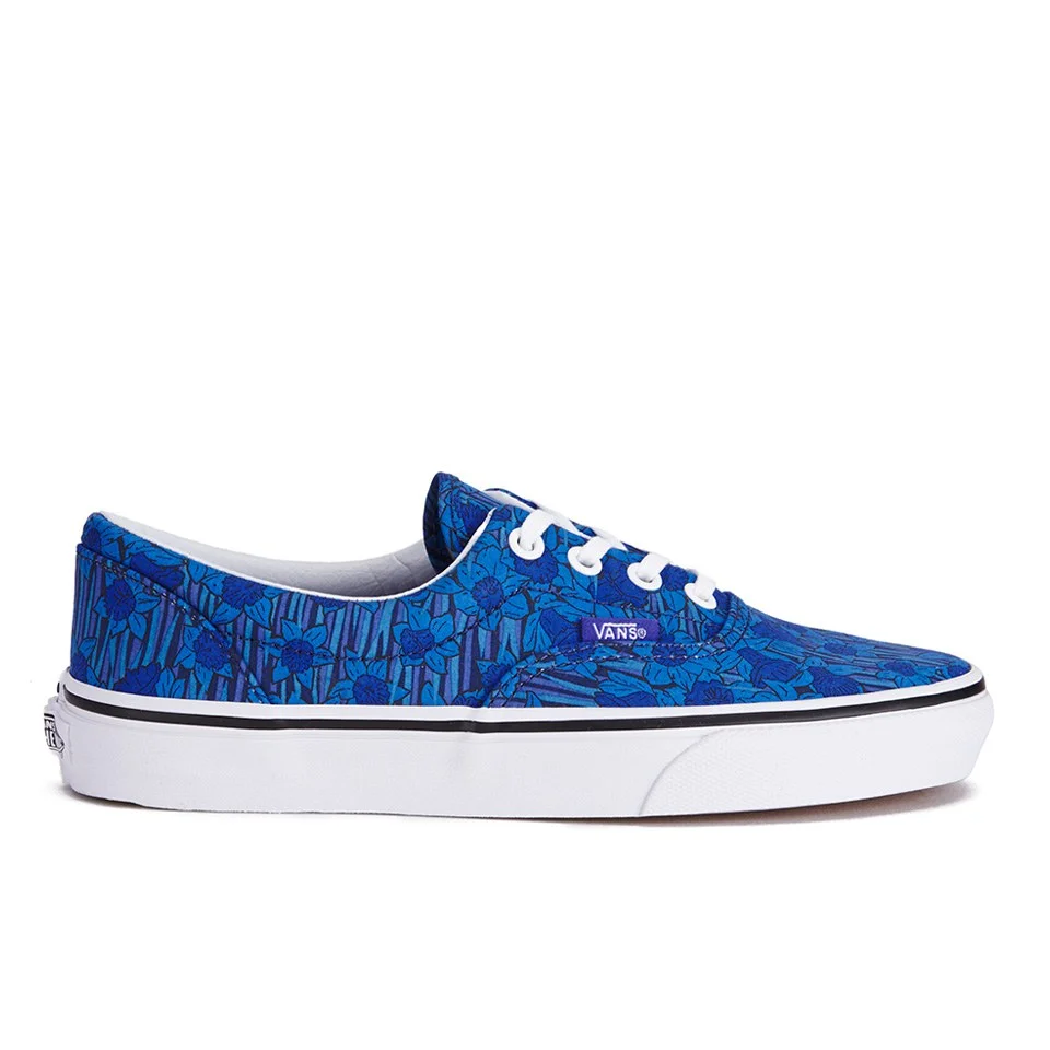 Vans Unisex Era Liberty Trainers - Blue/Floral Stripe - 3 - Blauw Afbeelding 1