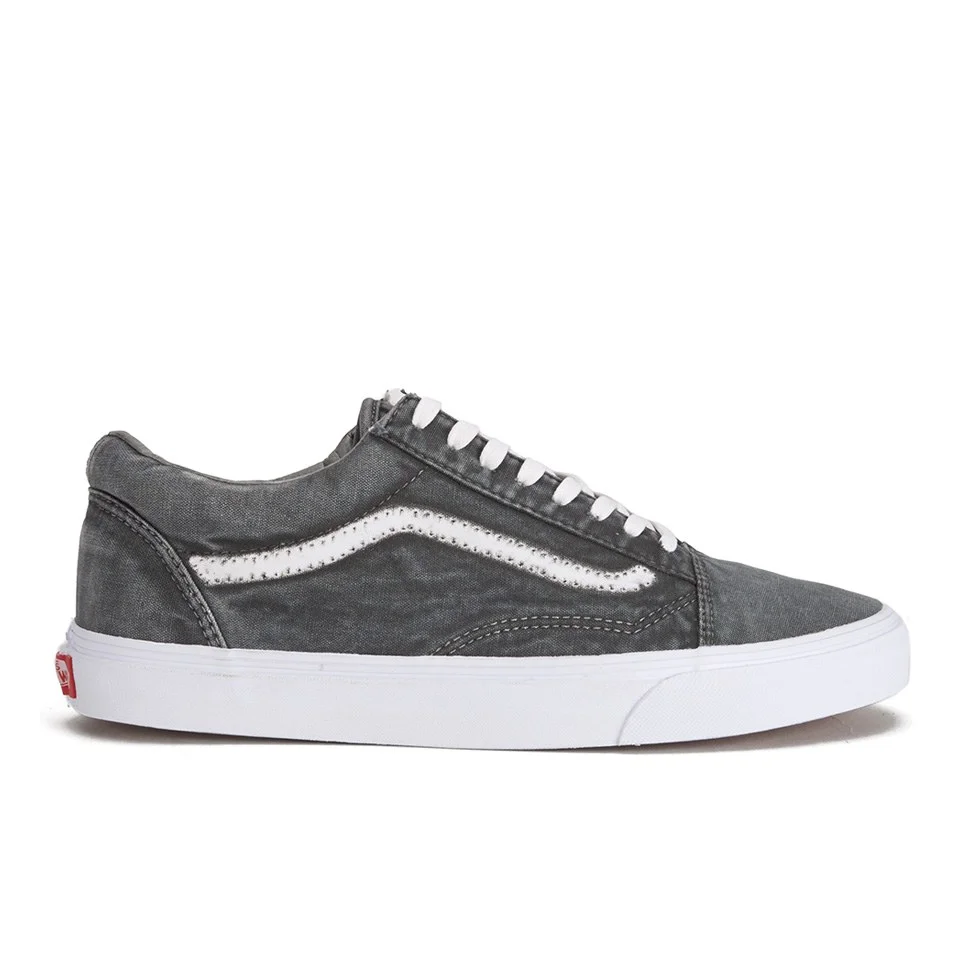 Vans Men's California Old Skool Reissue Vintage Sunfade Trainers - Black - 6 - Zwart Afbeelding 1