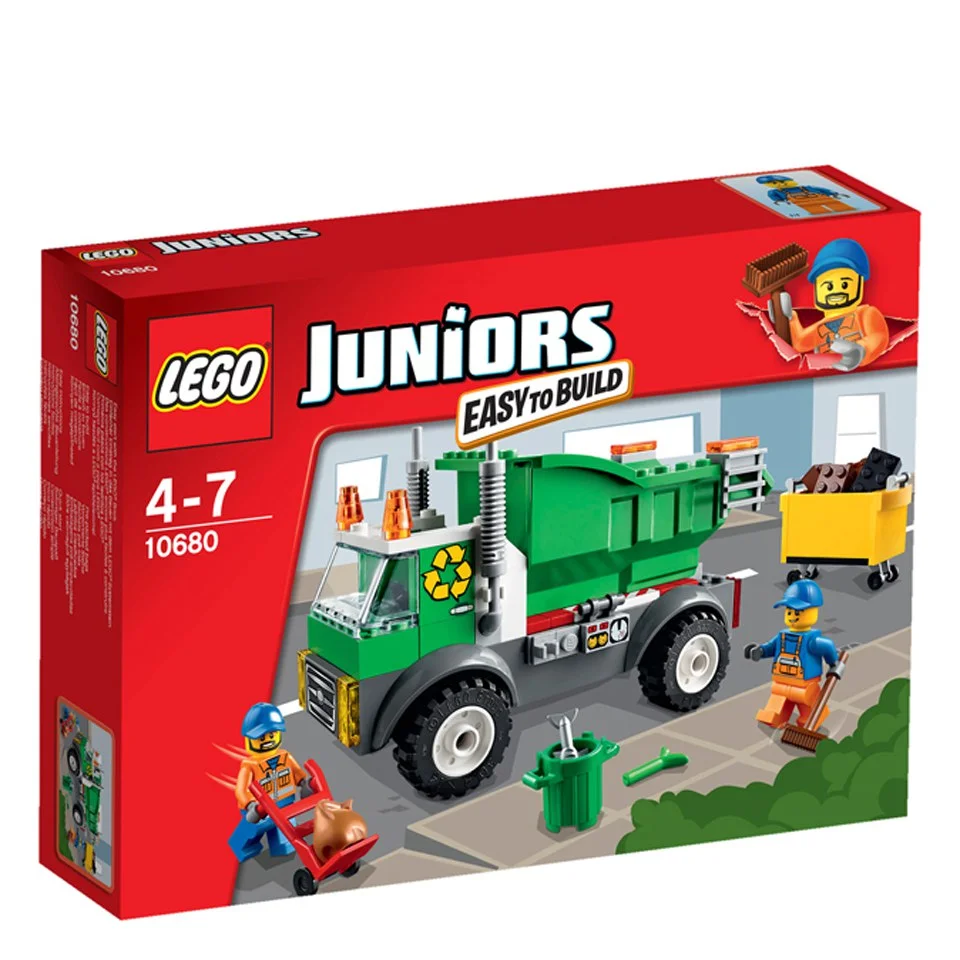 LEGO Juniors: Vuilniswagen (10680) Afbeelding 1