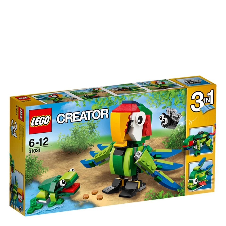 LEGO Creator: Regenwoud-dieren (31031) Afbeelding 1