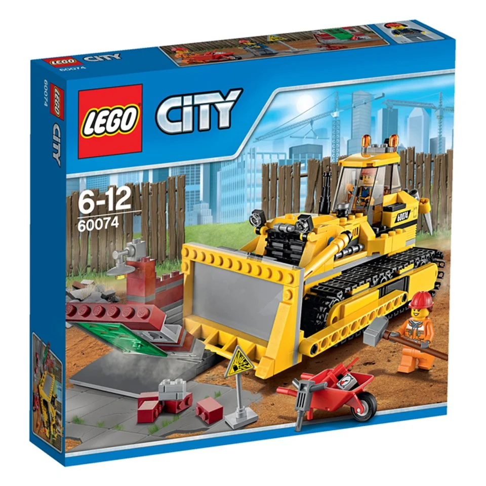 LEGO City: Bulldozer (60074) Afbeelding 1