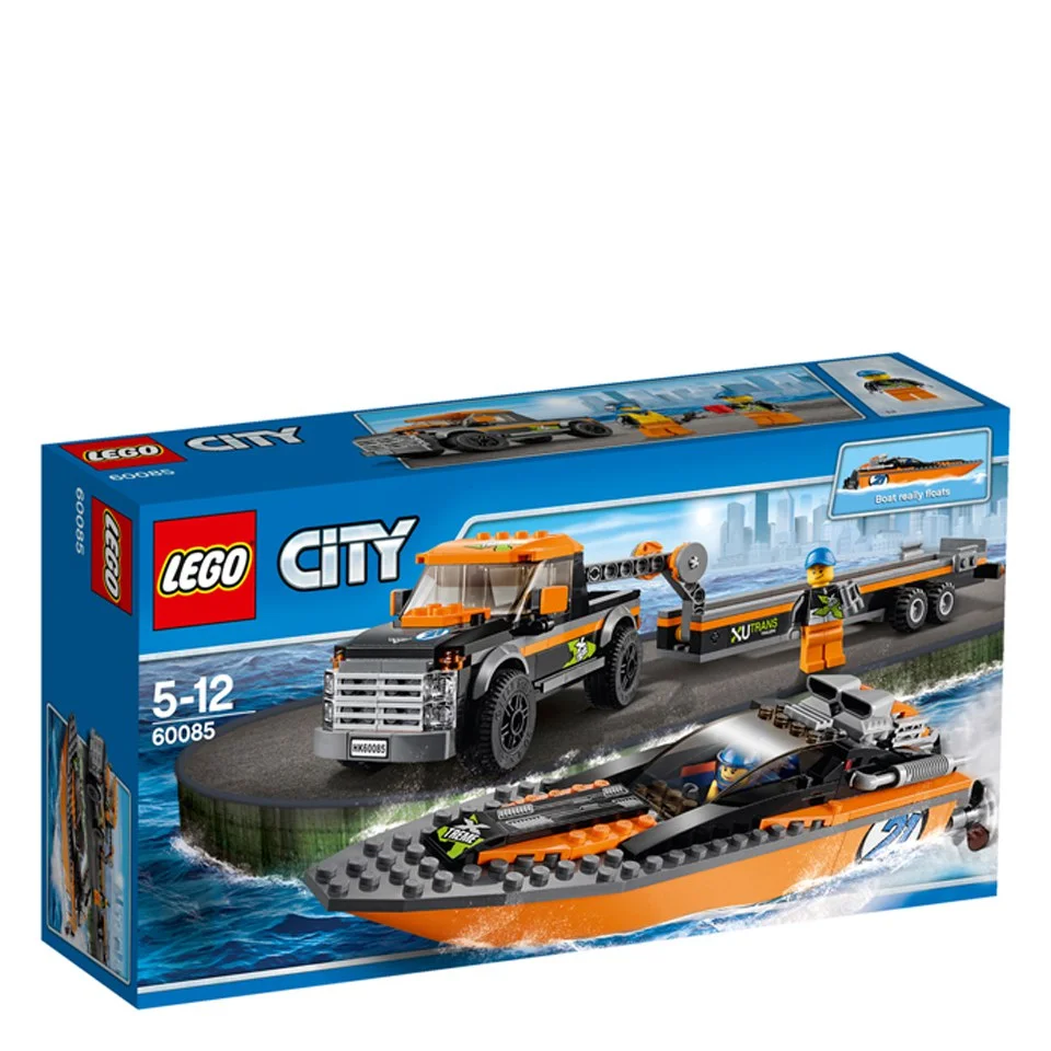 LEGO City: 4x4 met speedboot (60085) Afbeelding 1
