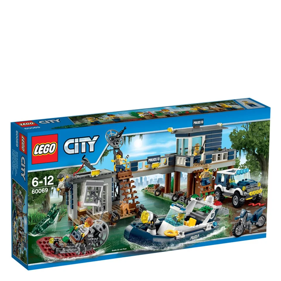LEGO City: Moeraspolitie hoofdbureau (60069) Afbeelding 1