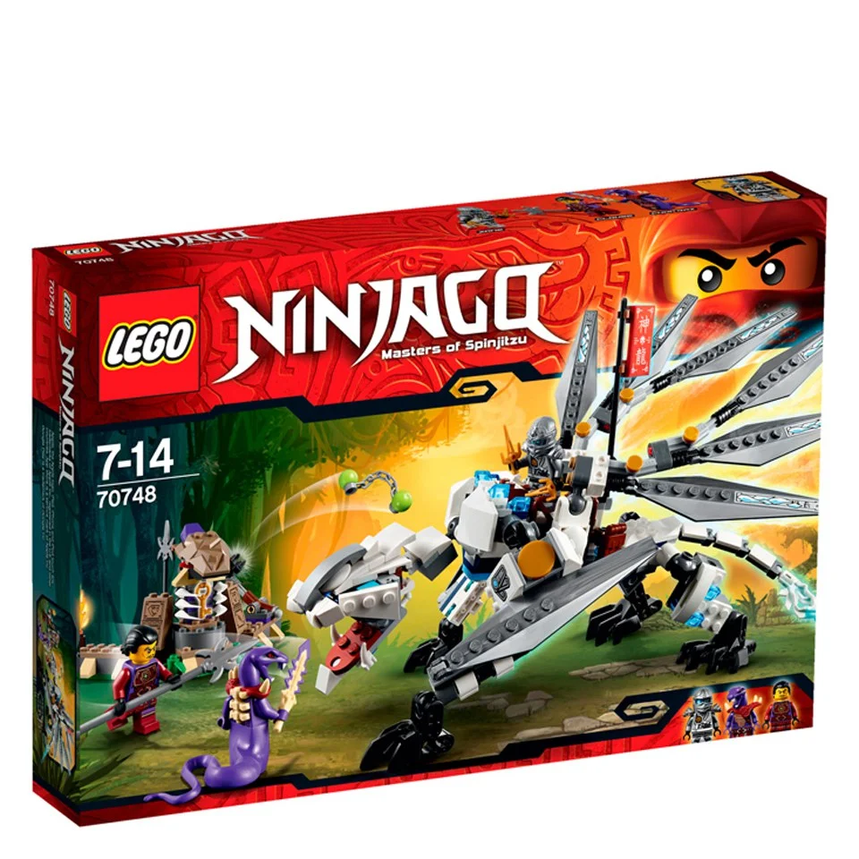 LEGO Ninjago: Titanium draak (70748) Afbeelding 1