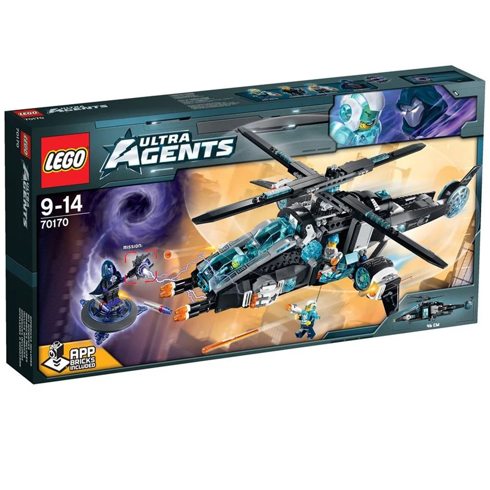 LEGO Ultra Agents: UltraCopter vs. AntiMatter (70170) Afbeelding 1