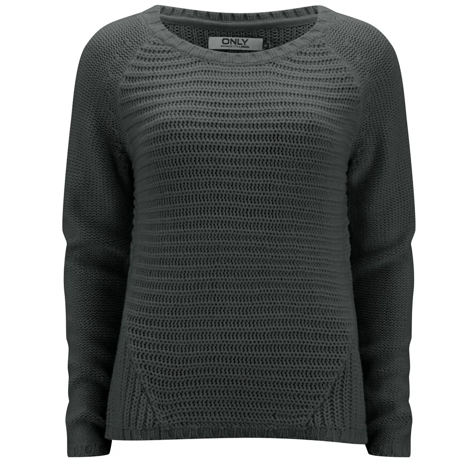 ONLY Women's Tullalu Jumper - Dark Grey - XS - Grijs Afbeelding 1