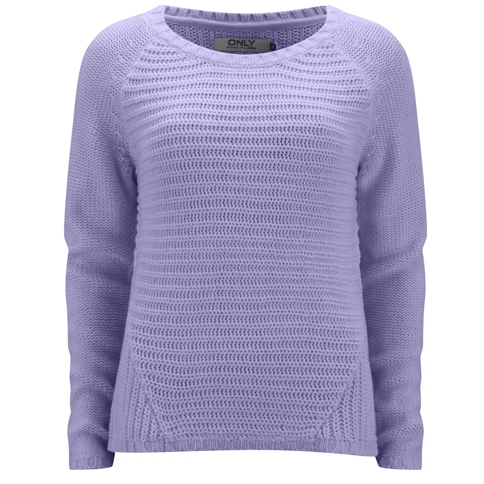 ONLY Women's Tullalu Jumper - Lavender - XS - Paars Afbeelding 1