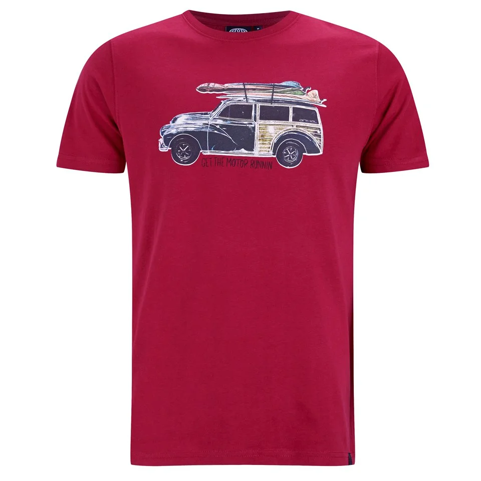 Animal Men's Loderoes Graphic T-Shirt - Rio Red - S - Rood Afbeelding 1