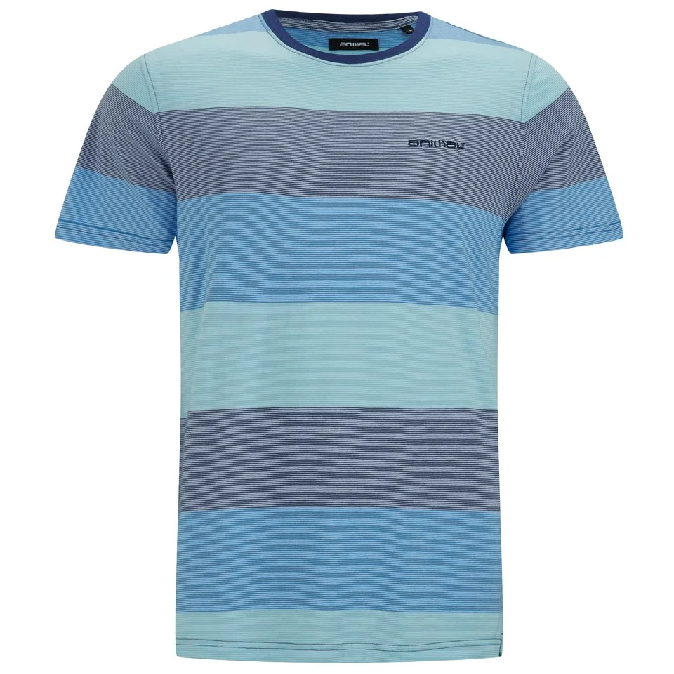 Animal Men's Lomos Graphic T-Shirt - French Navy - S - Blauw Afbeelding 1