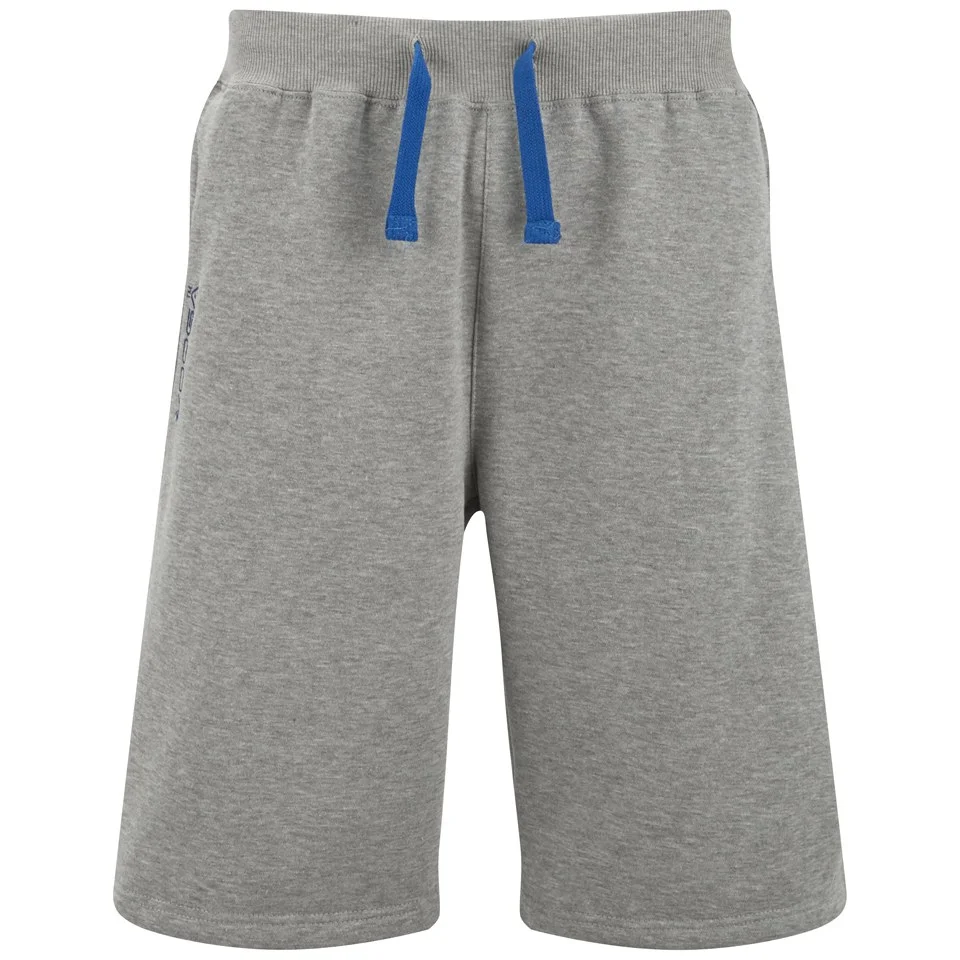 Kooga Men's Fleece Shorts - Grey Marl - S - Grijs Afbeelding 1