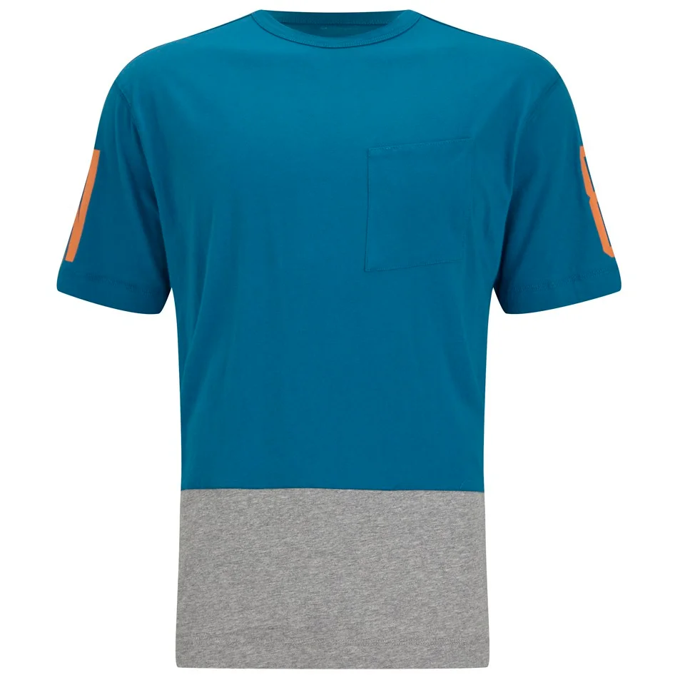 Boxfresh Men's Lutley T-Shirt - Seaport - S - Blauw Afbeelding 1