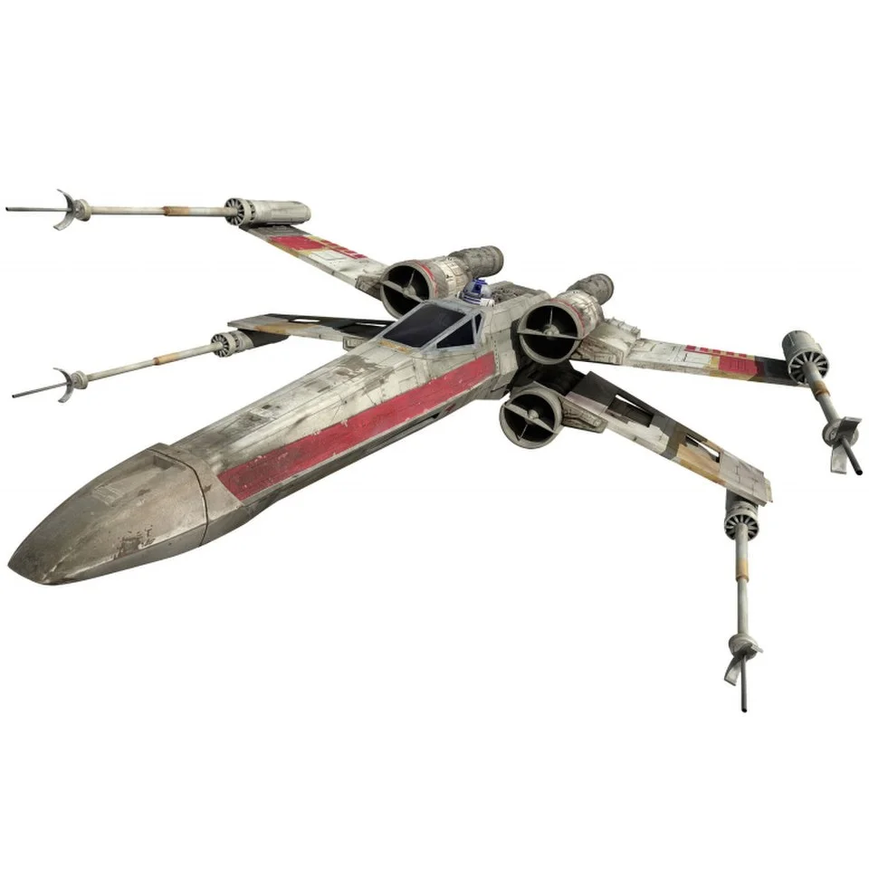 Hot Wheels Elite Star Wars IV A New Hope X-Wing Fighter Model Afbeelding 1