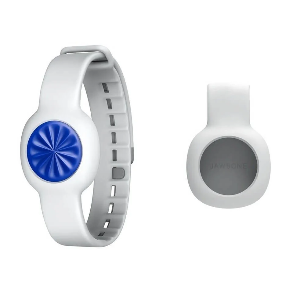 Jawbone UP Move Wireless Activity and Sleep Tracker - Clip & Strap Bundle - Blue Burst Afbeelding 1
