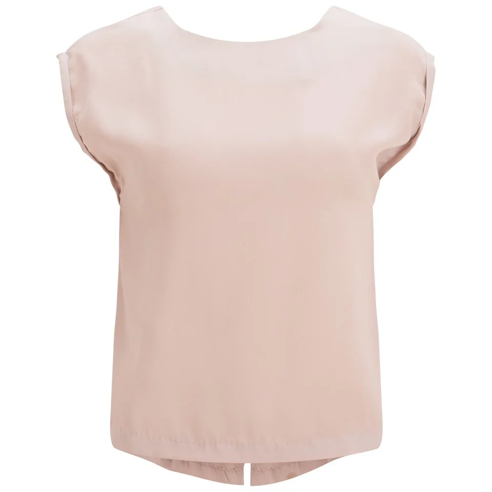 Vero Moda Women's Selma Top - Peach Whip - UK 8 - Peach Afbeelding 1