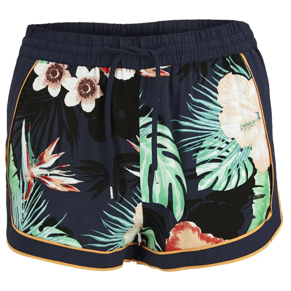 Vero Moda Women's Viola Shorts - Black Iris - UK 8 - Navy blauw Afbeelding 1