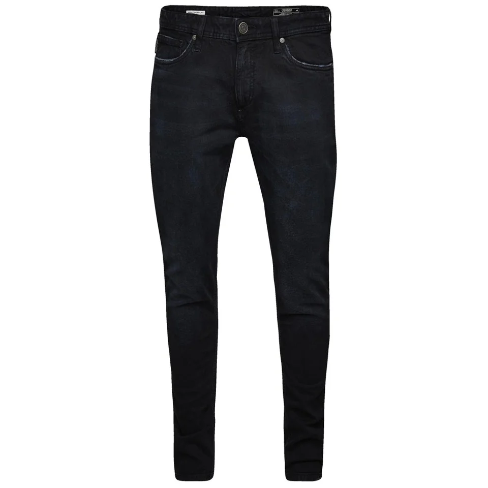 Jack & Jones Men's Glenn Original Skinny Fit Jeans - Black - 30S - Zwart Afbeelding 1