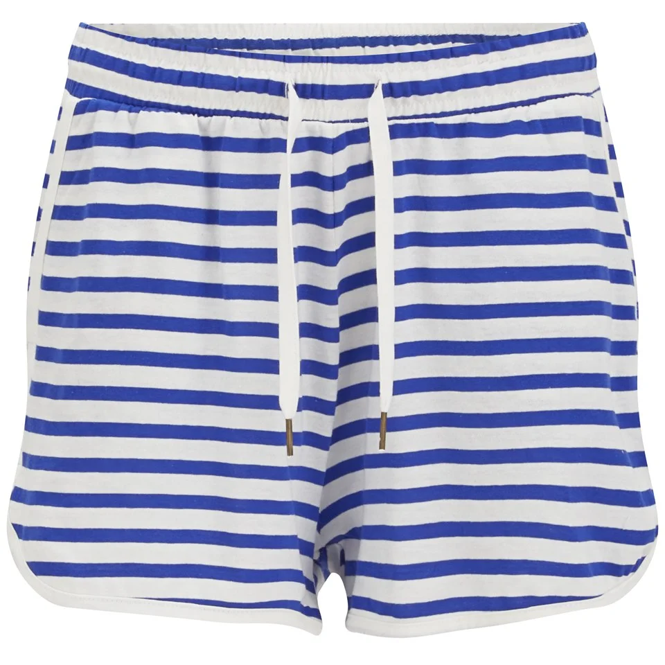 Vero Moda Women's Beaty Striped Shorts - Olympian Blue - XS/UK 8 - Multi Afbeelding 1