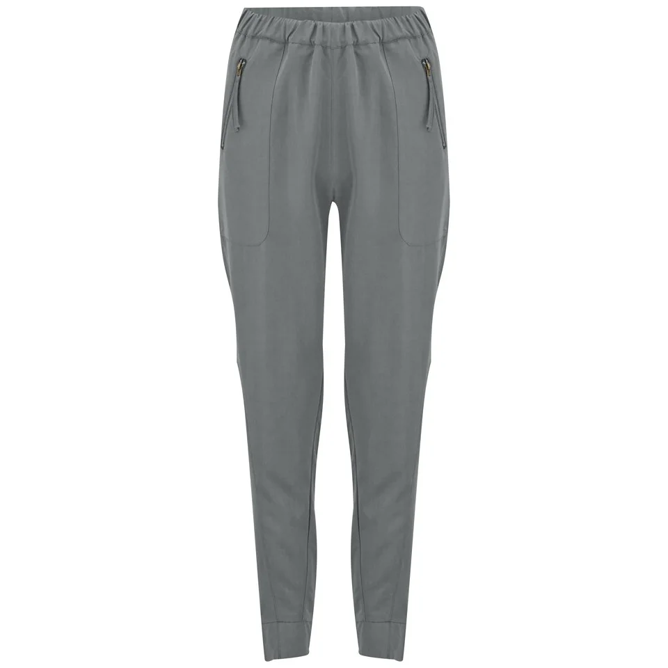 Vero Moda Women's Indi Loose Trousers - Pewter - XS/UK 8 - Grijs Afbeelding 1