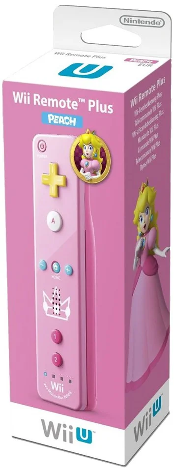Wii U Remote Plus Peach Edition Afbeelding 1