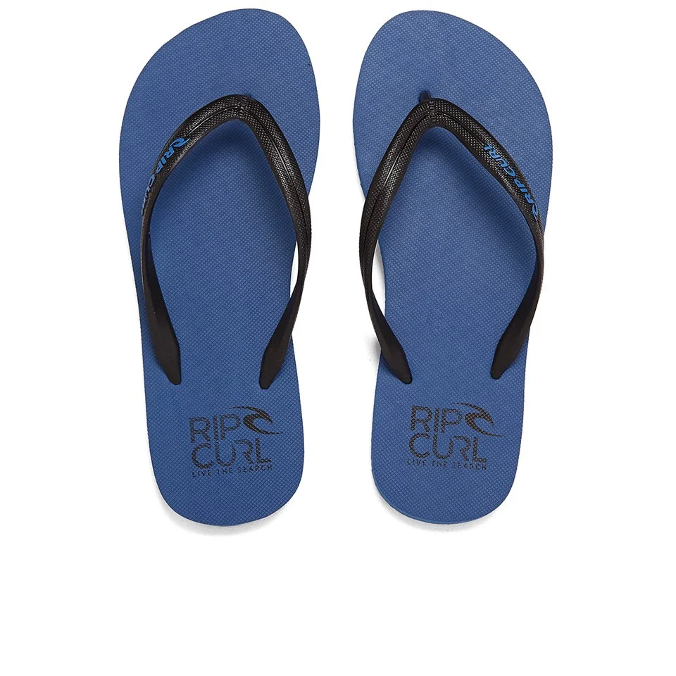 Rip Curl Men's MC EVA Flip Flops - Blue/Black - UK 7 - Blauw Afbeelding 1
