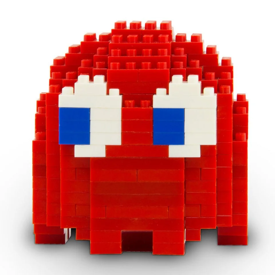 Pac Man Ghost Pixel Bricks Afbeelding 1