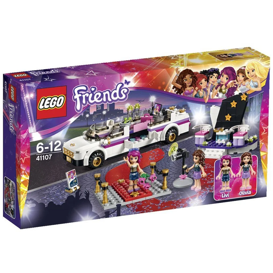 LEGO Friends: Popster Limousine (41107) Afbeelding 1