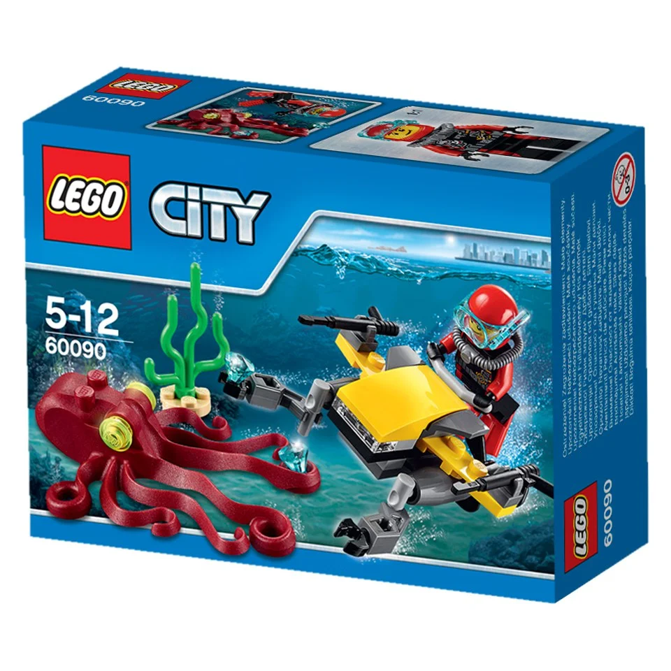 LEGO City: Diepzee Duik Scooter (60090) Afbeelding 1