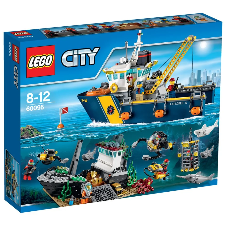 LEGO City: Diepzee Onderzoeksschip (60095) Afbeelding 1