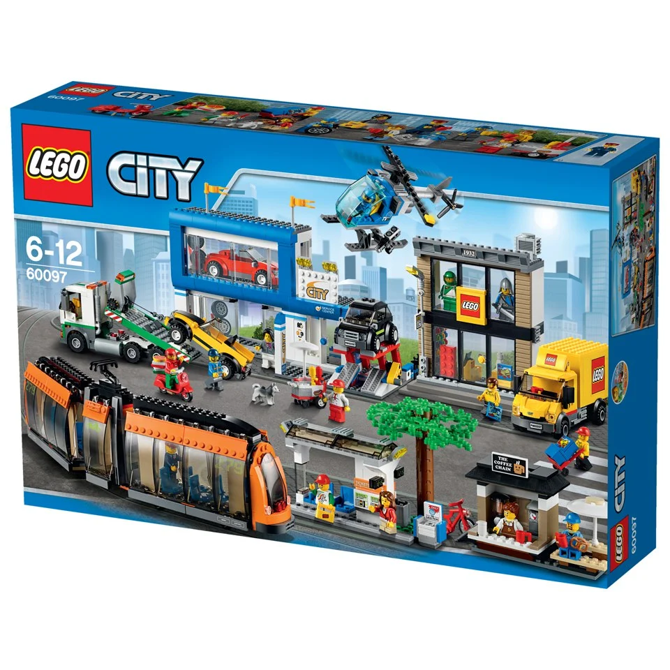 LEGO City: Stadsplein (60097) Afbeelding 1