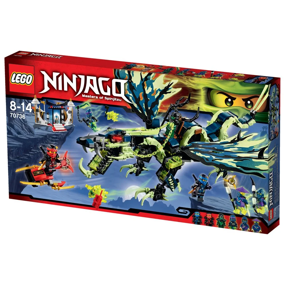 LEGO Ninjago: Aanval van de Morro Draak (70736) Afbeelding 1