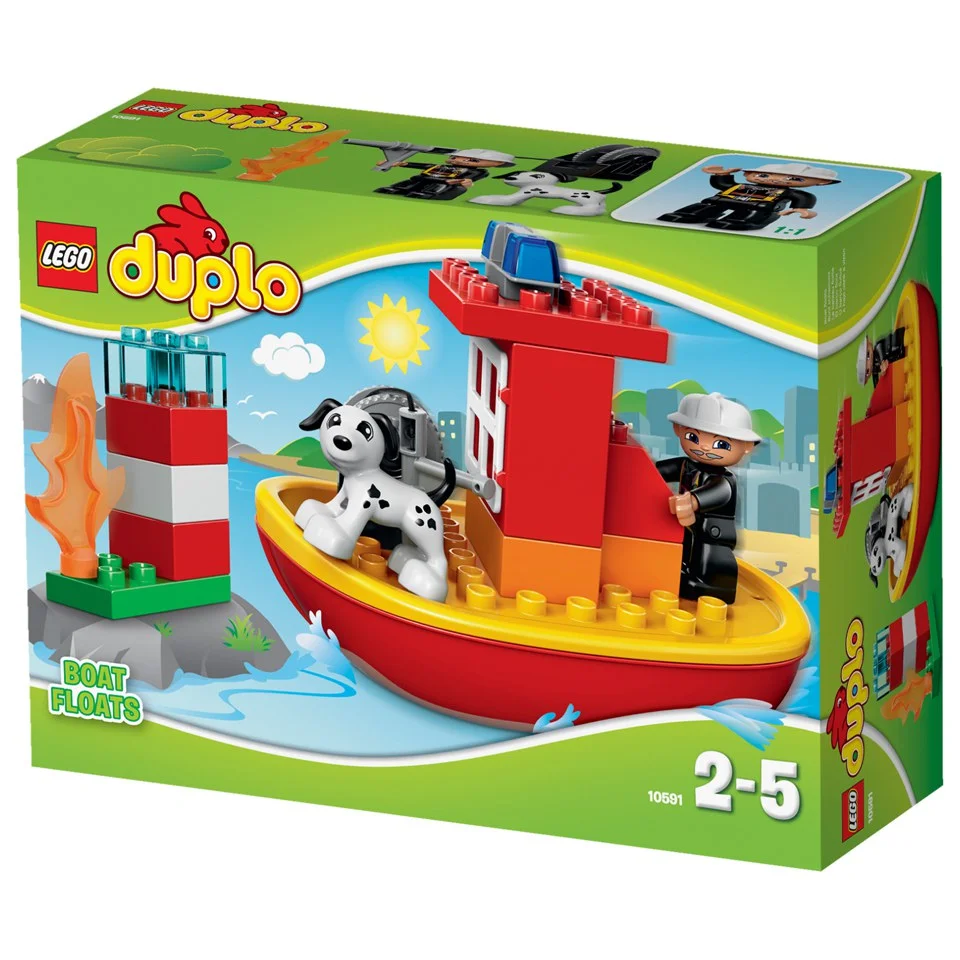 LEGO DUPLO: Brandweerboot (10591) Afbeelding 1