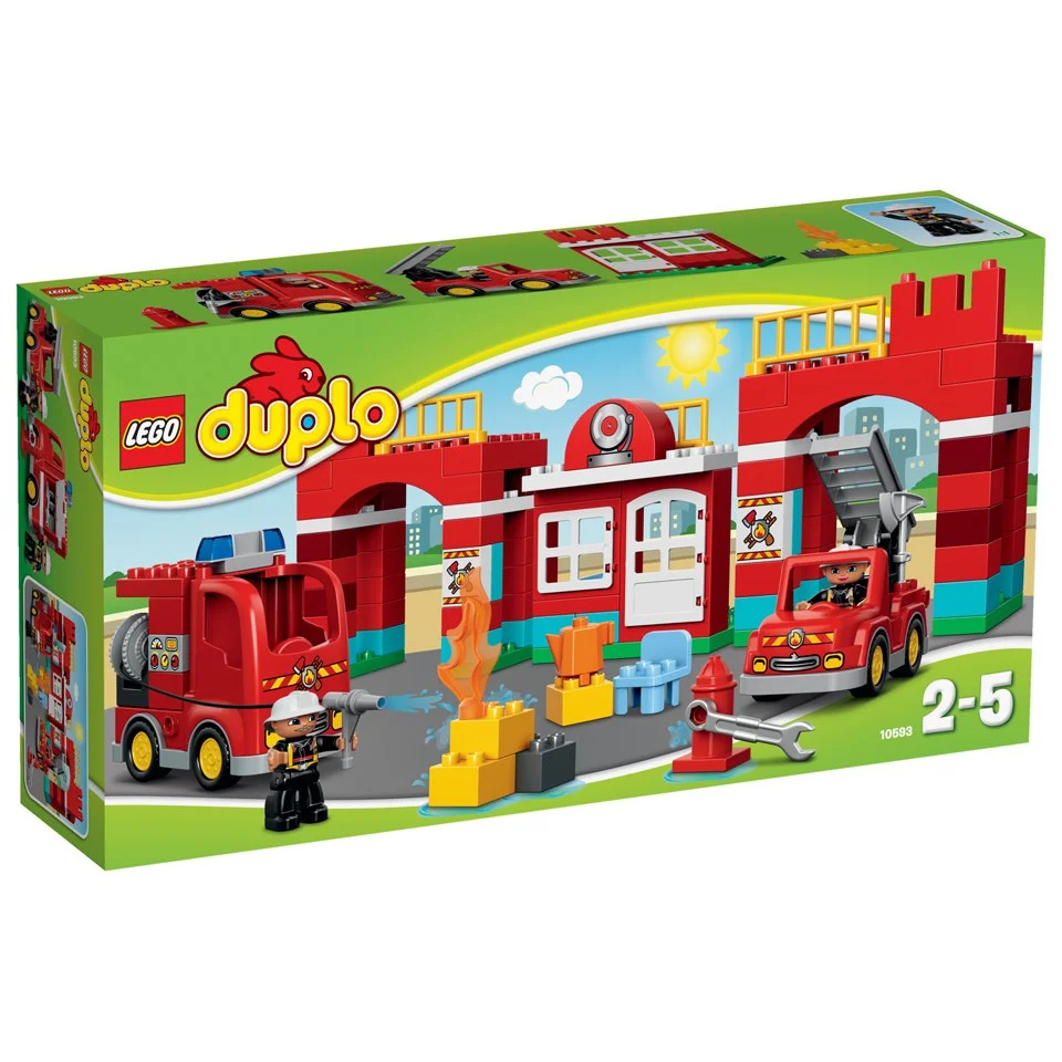 LEGO DUPLO: Brandweerkazerne (10593) Afbeelding 1
