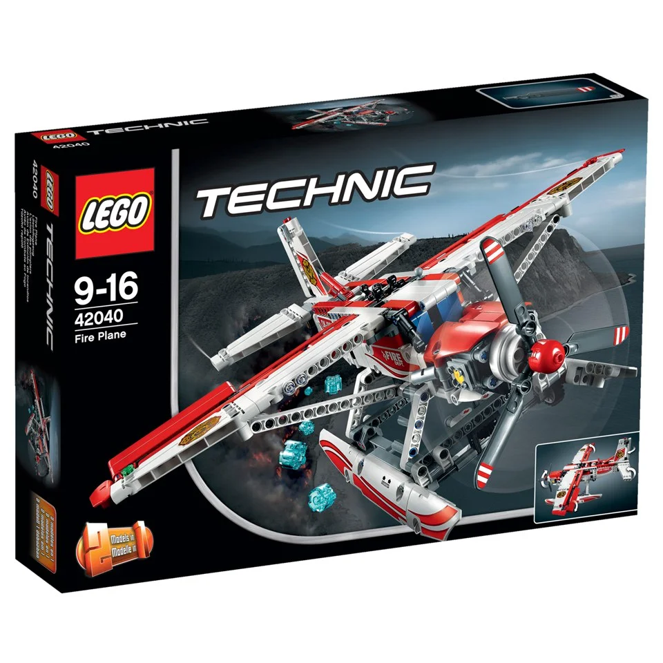 LEGO Technic: Brandblus Vliegtuig (42040) Afbeelding 1
