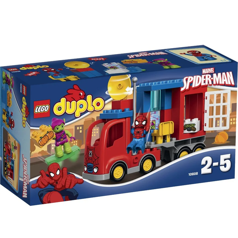 LEGO DUPLO: Spider-Man Spider Truck Avontuur (10608) Afbeelding 1