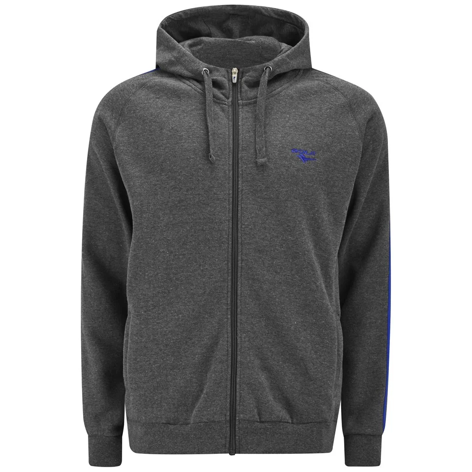 Gola Men's Miller Full Zip Hoody - Charcoal Marl - S - Grijs Afbeelding 1