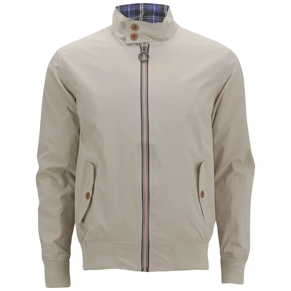 Ringspun Men's Dawson Jacket - Stone - S - beige Afbeelding 1