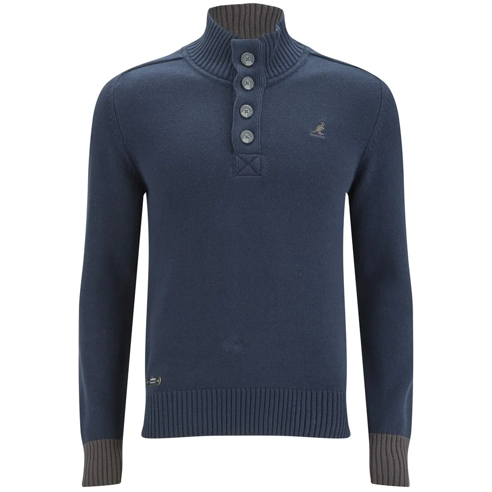 Kangol Men's Clove Fleece - Indigo - S - Blauw Afbeelding 1