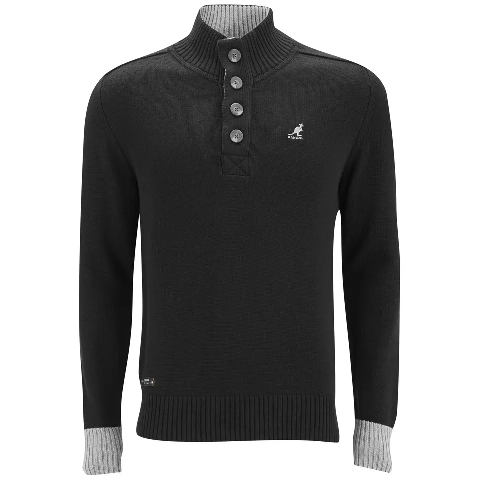 Kangol Men's Clove Fleece - Black - S - Zwart Afbeelding 1